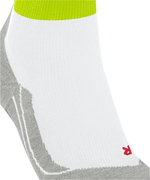 Falke Ru Compression Stabilizing Running Socks In White
