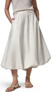 Donna Karan New York Stretch Poplin Bubble Skirt
