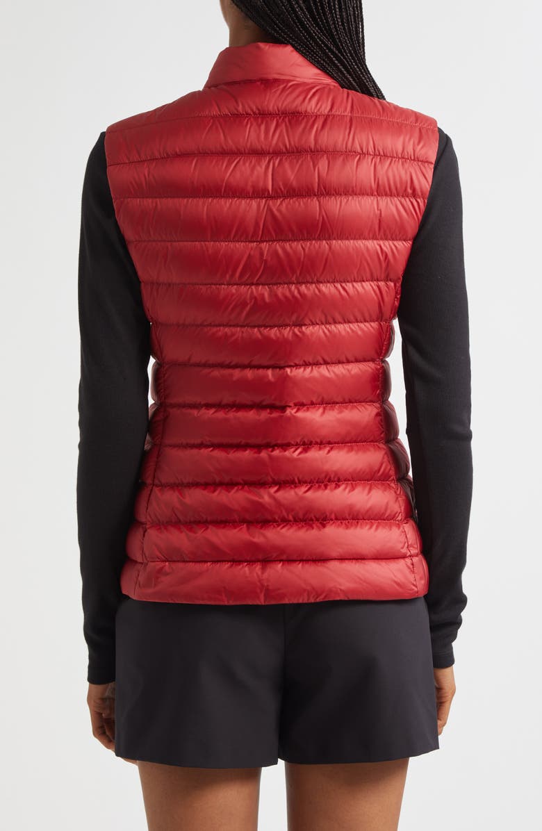 Moncler Igens Down Puffer Vest, Alternate, color, Red Auburn