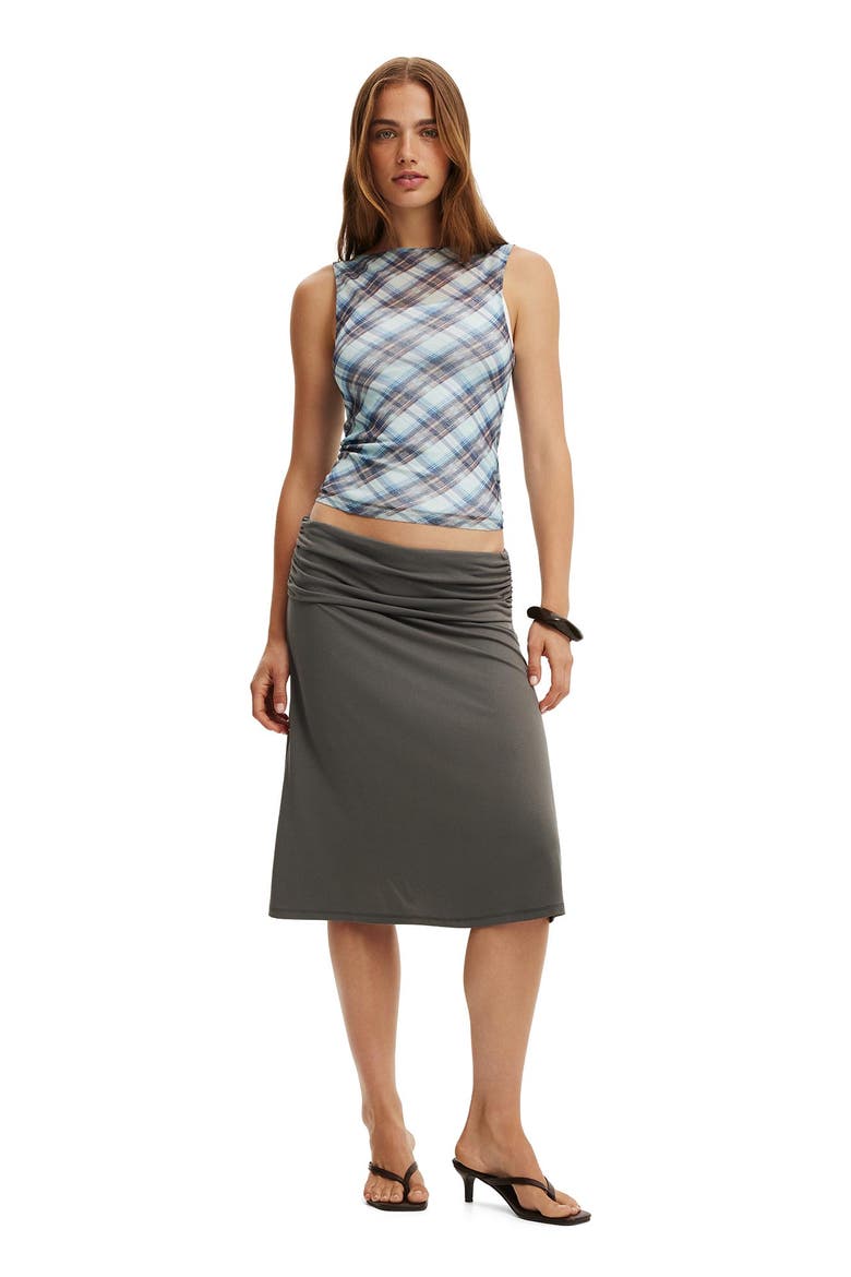 Women's Maxi Mesh Tank, Alternate, color, Mila Check Cosmic Star