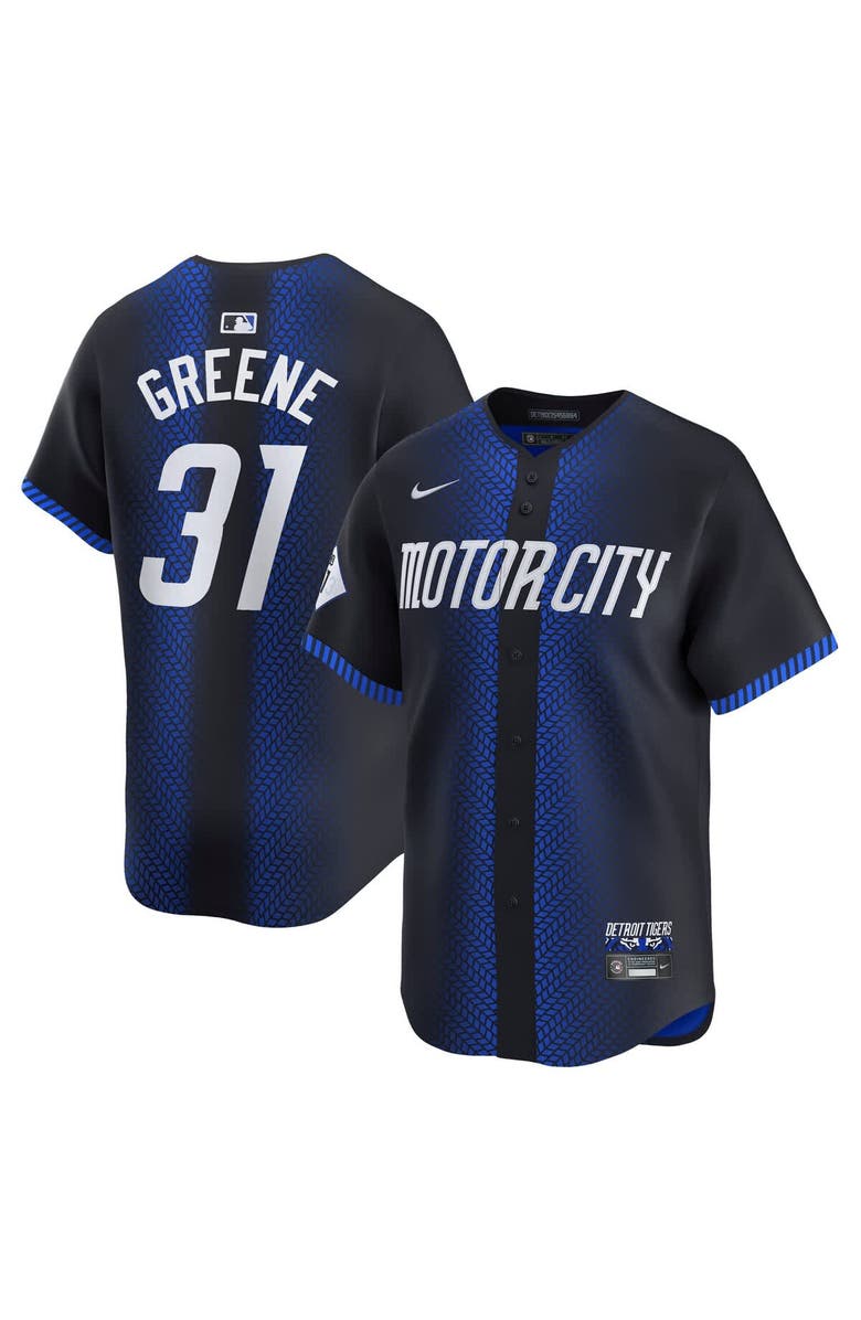 Nike Men's Nike Riley Greene Navy Detroit Tigers City Connect Limited Jersey, Alternate, color, Navy