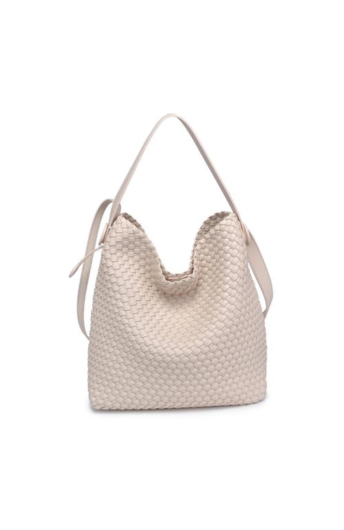 Moda Luxe Edith Hobo Bag In Oatmilk