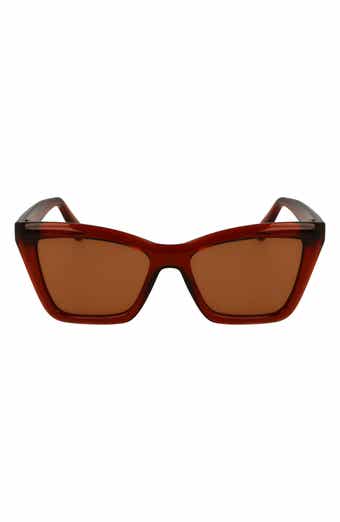 FERRAGAMO 53mm Rectangualr Sunglasses