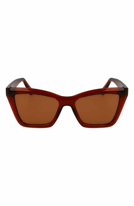 FERRAGAMO 53mm Rectangualr Sunglasses
