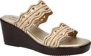 EASY STREET Selva Platform Wedge Slide Sandal