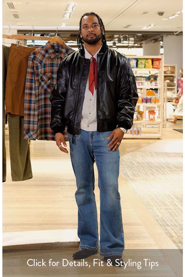 MA-1 Heritage Leather Bomber Jacket video