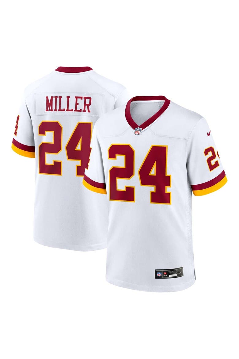 Men's Nike Von Miller White Washington Commanders Game Super Bowl Era Jersey, Main, color, White