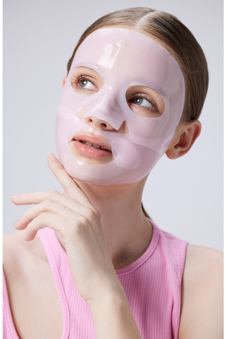 The Peptide Collagen Lifting Glow Hydrogel Mask, Alternate, color, NO COLOR