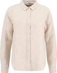 Barbour Marine Linen Button-Up Shirt