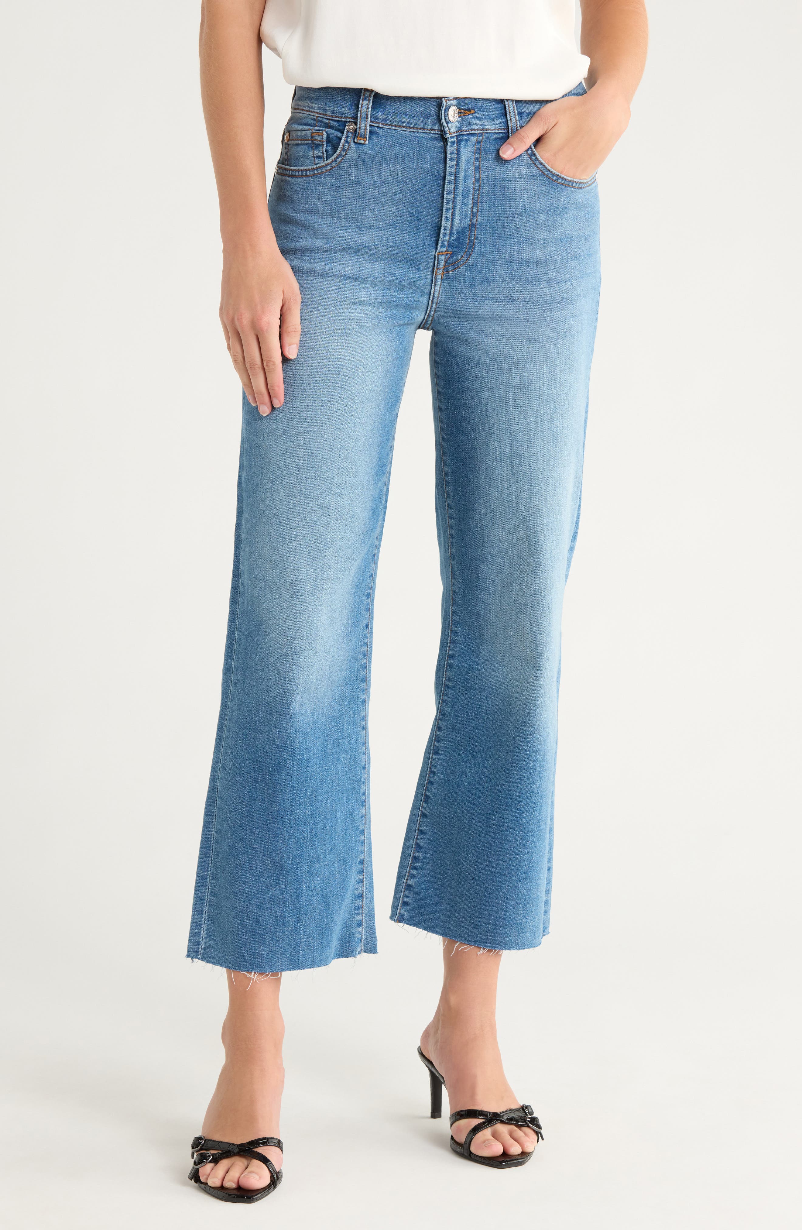 7 For All Mankind Modern Dojo High Waist Flare Jeans