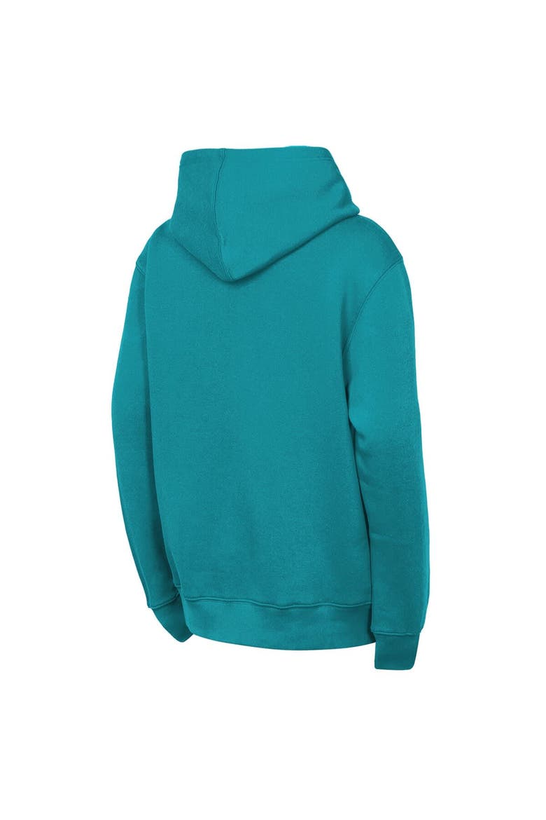 Youth Outerstuff  Aqua Miami Dolphins Back to Basics Hoodie, Alternate, color, Aqua