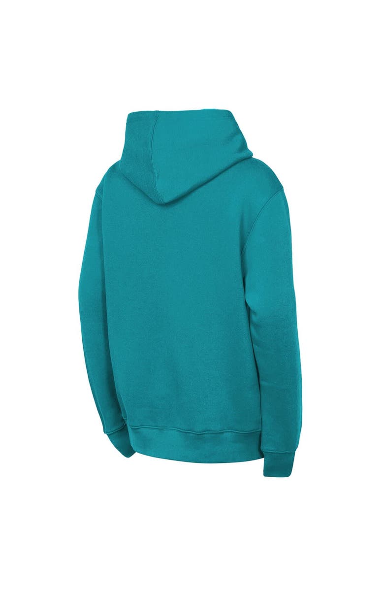 Outerstuff Youth Outerstuff  Aqua Miami Dolphins Back to Basics Hoodie, Alternate, color, Aqua