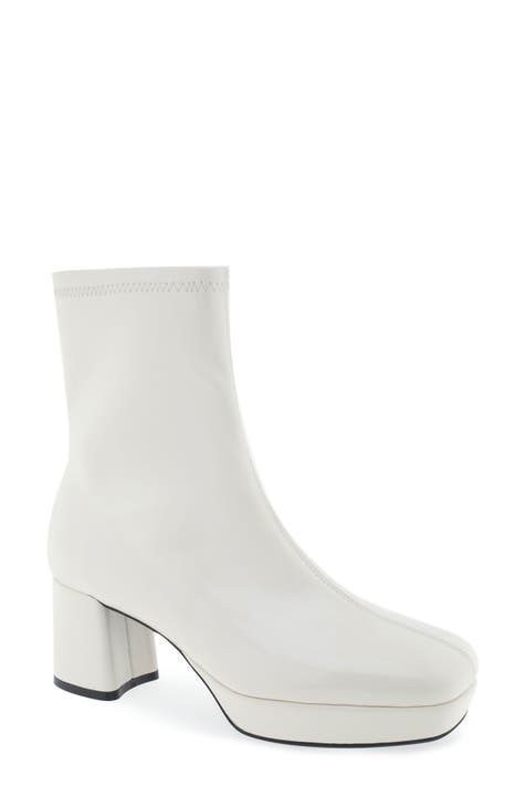 Nordstrom rack white boots best sale