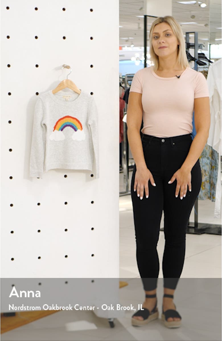 Rainbow Icon Instarsia Sweater, sales video thumbnail