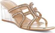 LONDON RAG Caqueta Clear Heel Sandal