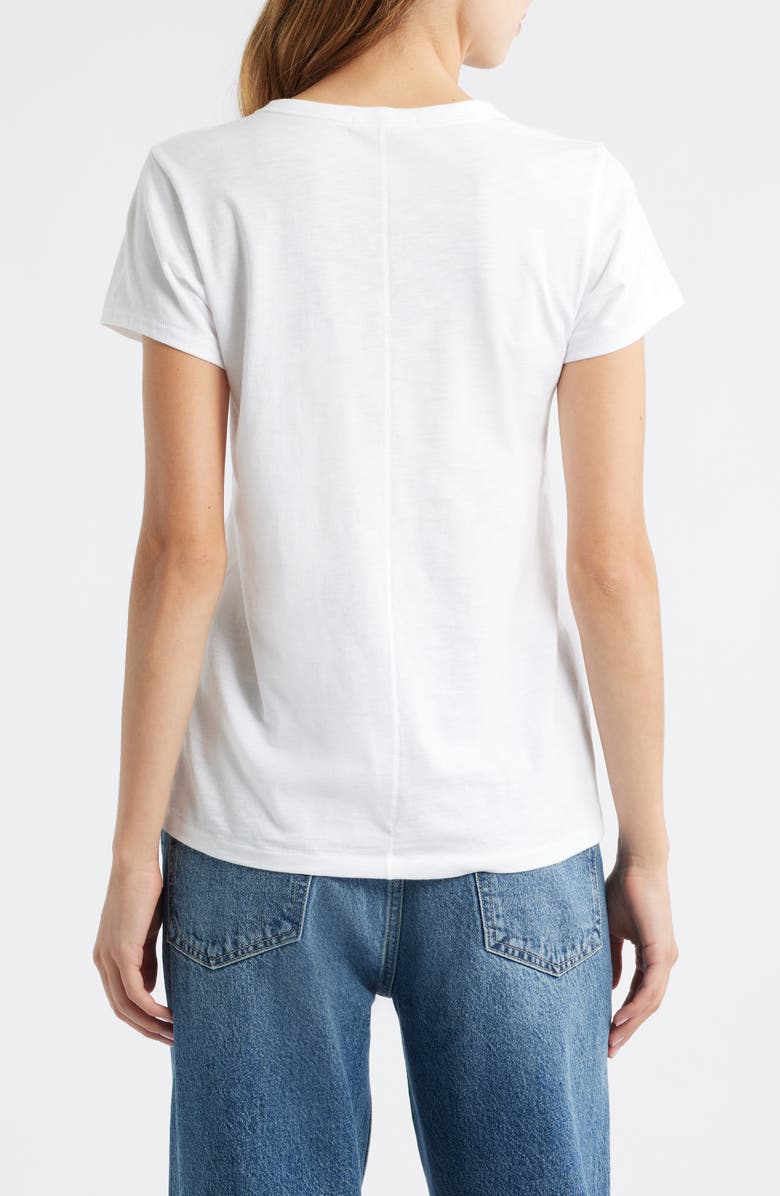 rag & bone Logo Lucky Charm Cotton T-Shirt, Alternate, color,