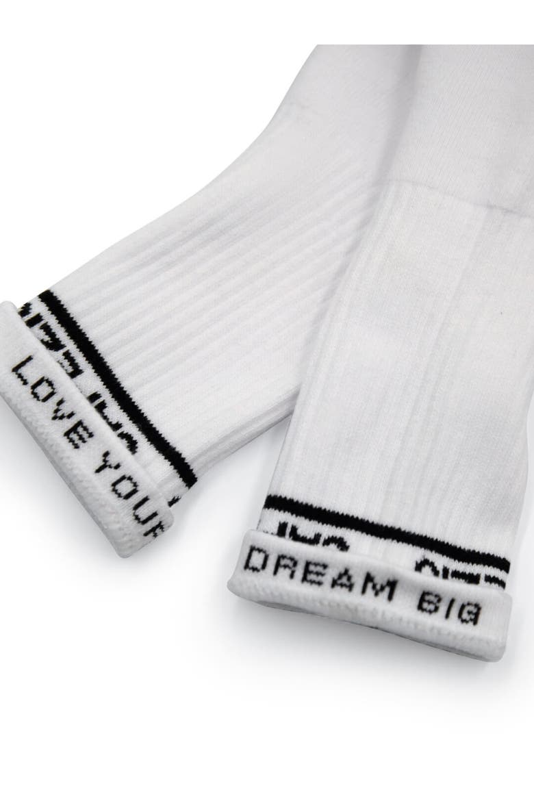 Varsity Crew Sock, Alternate, color, white