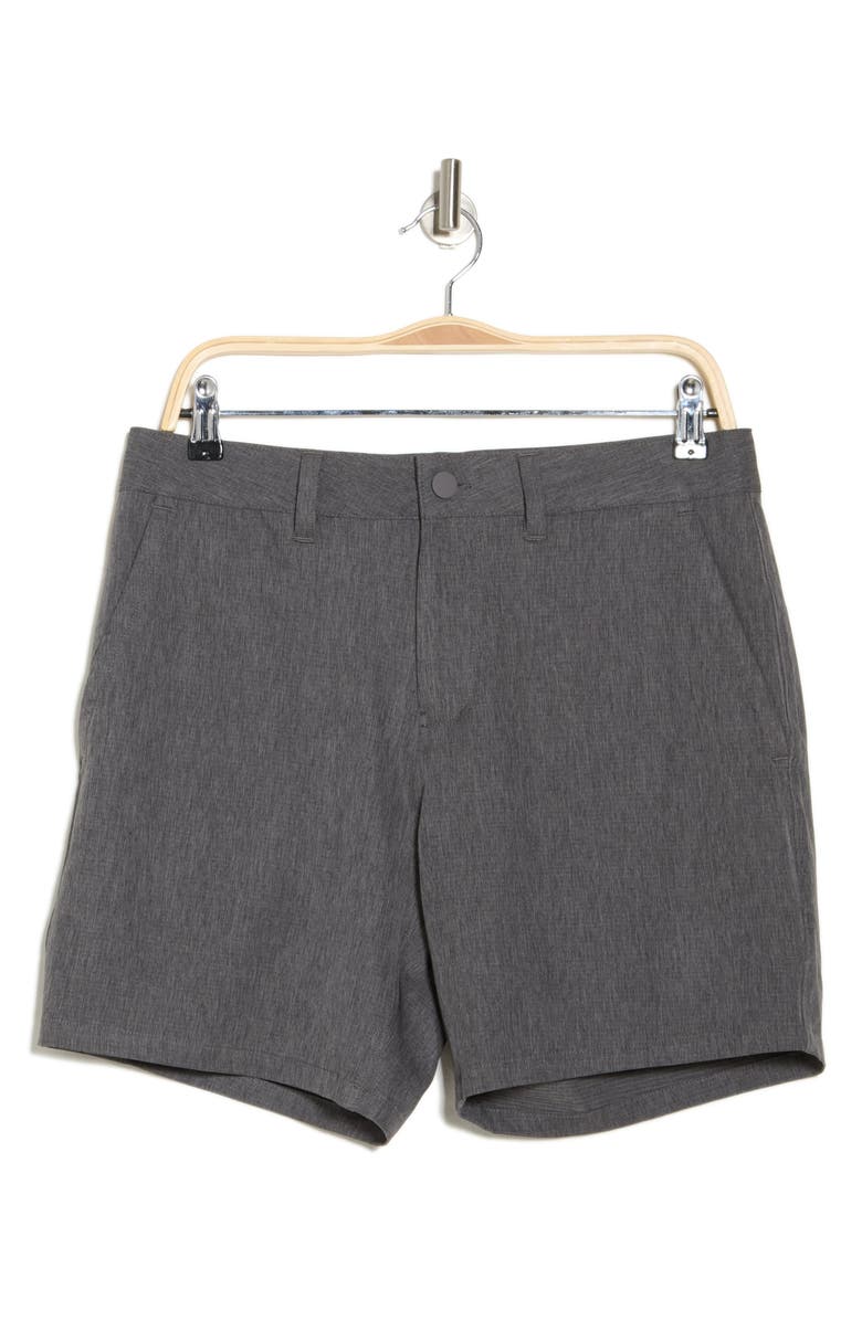 Z by Zella Interbay 7-Inch Shorts, Alternate, color, Grey Forged