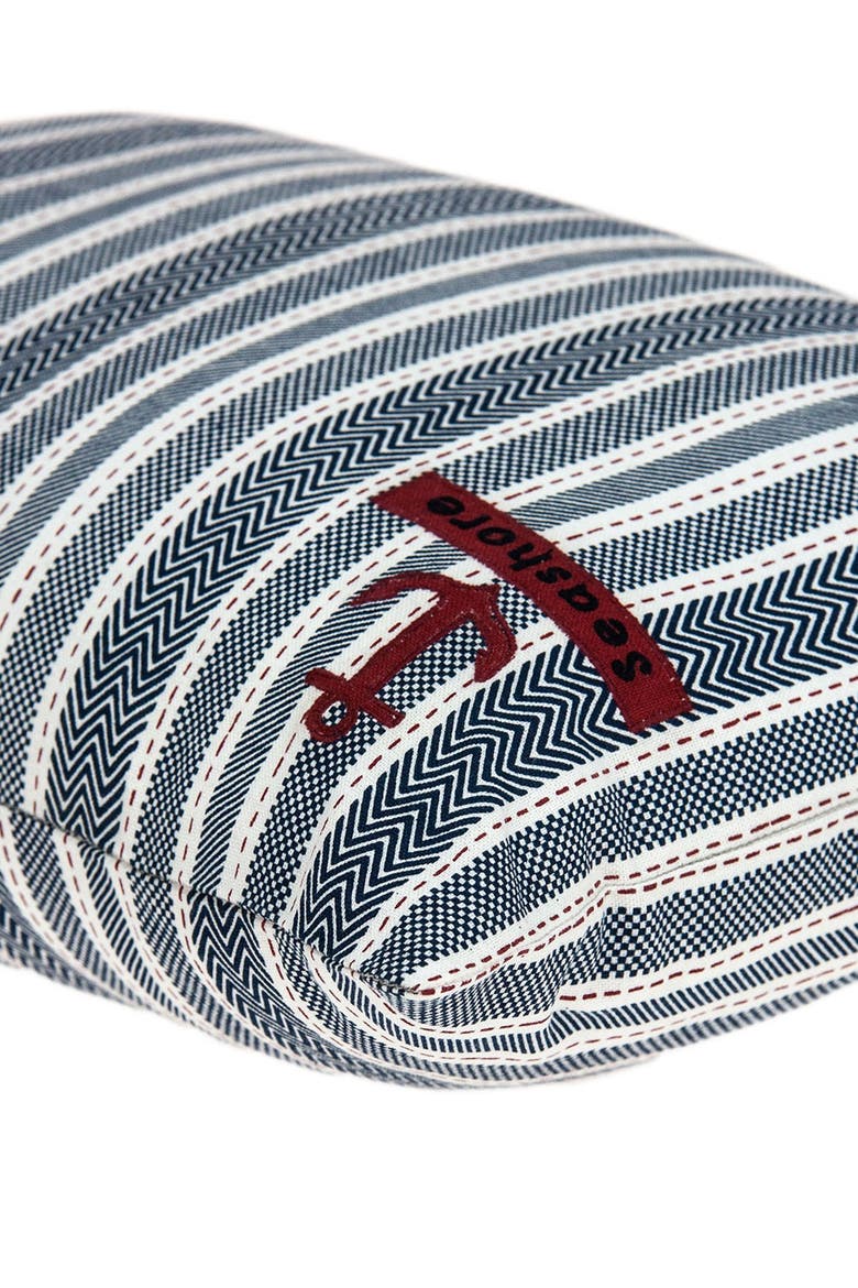 Oceana Nautical Pillow - 14" x 20" - Blue, Alternate, color, BLUE