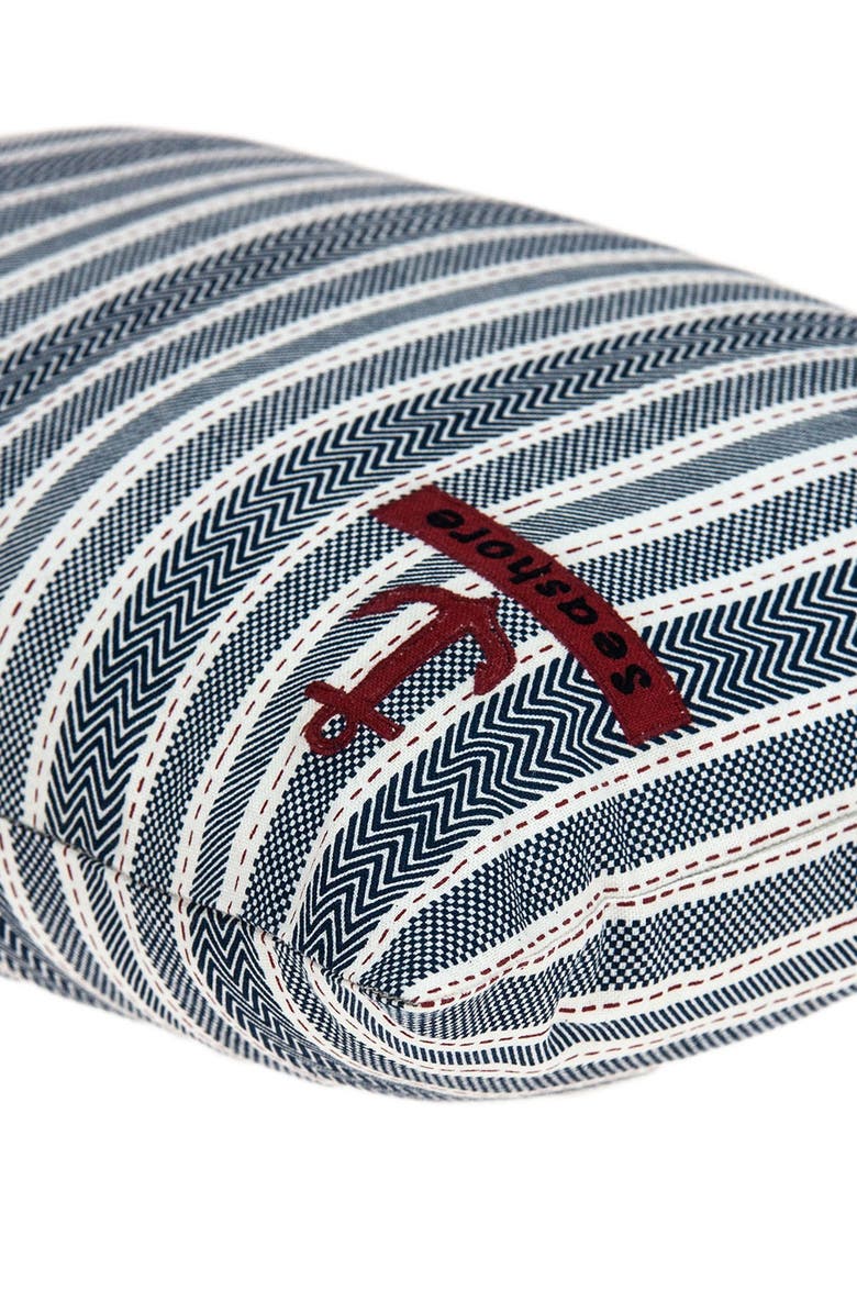 PARKLAND COLLECTION Oceana Nautical Pillow - 14" x 20" - Blue, Alternate, color, Blue