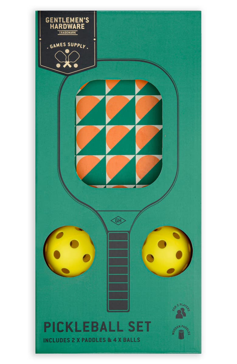 Gentlemen's Hardware Pickleball Set, Main, color, 
