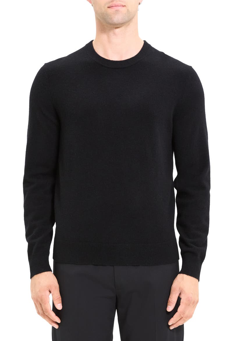 Hilles Cashmere Sweater, Main, color, BLK