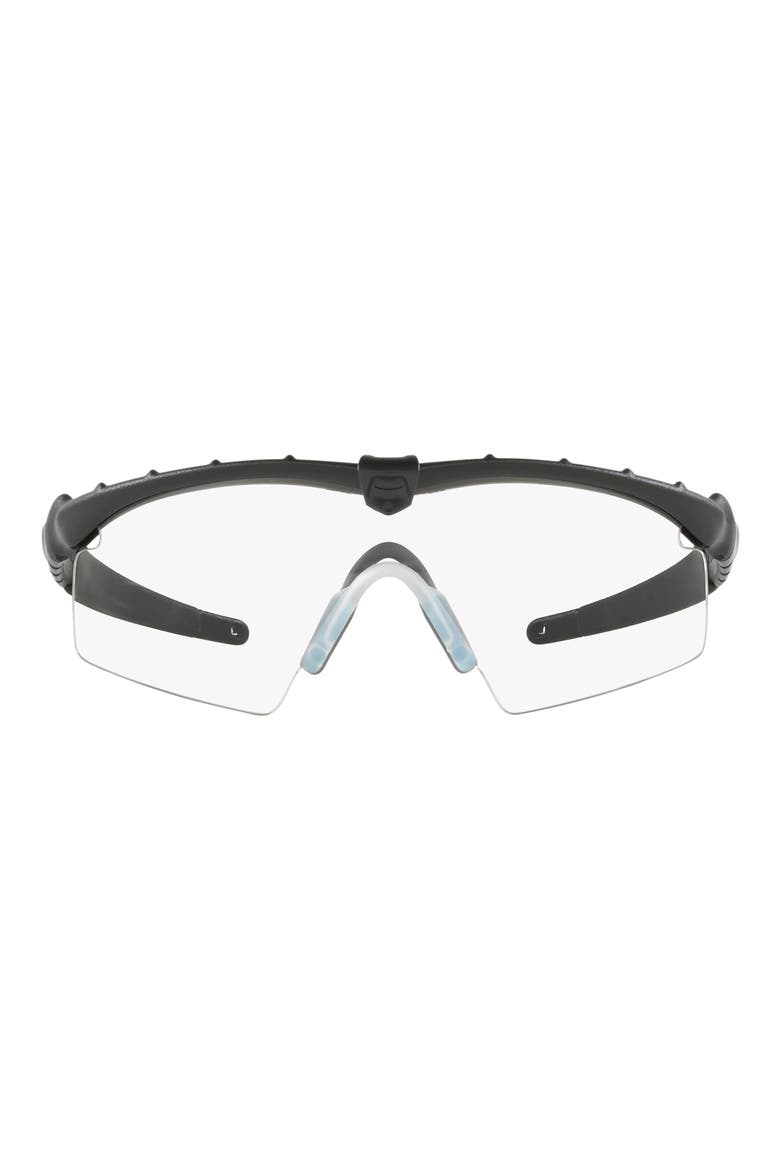 M Frame 2.0 Strike 130mm Semi Rimless Rectangular Sunglasses, Main, color, MATTE BLACK
