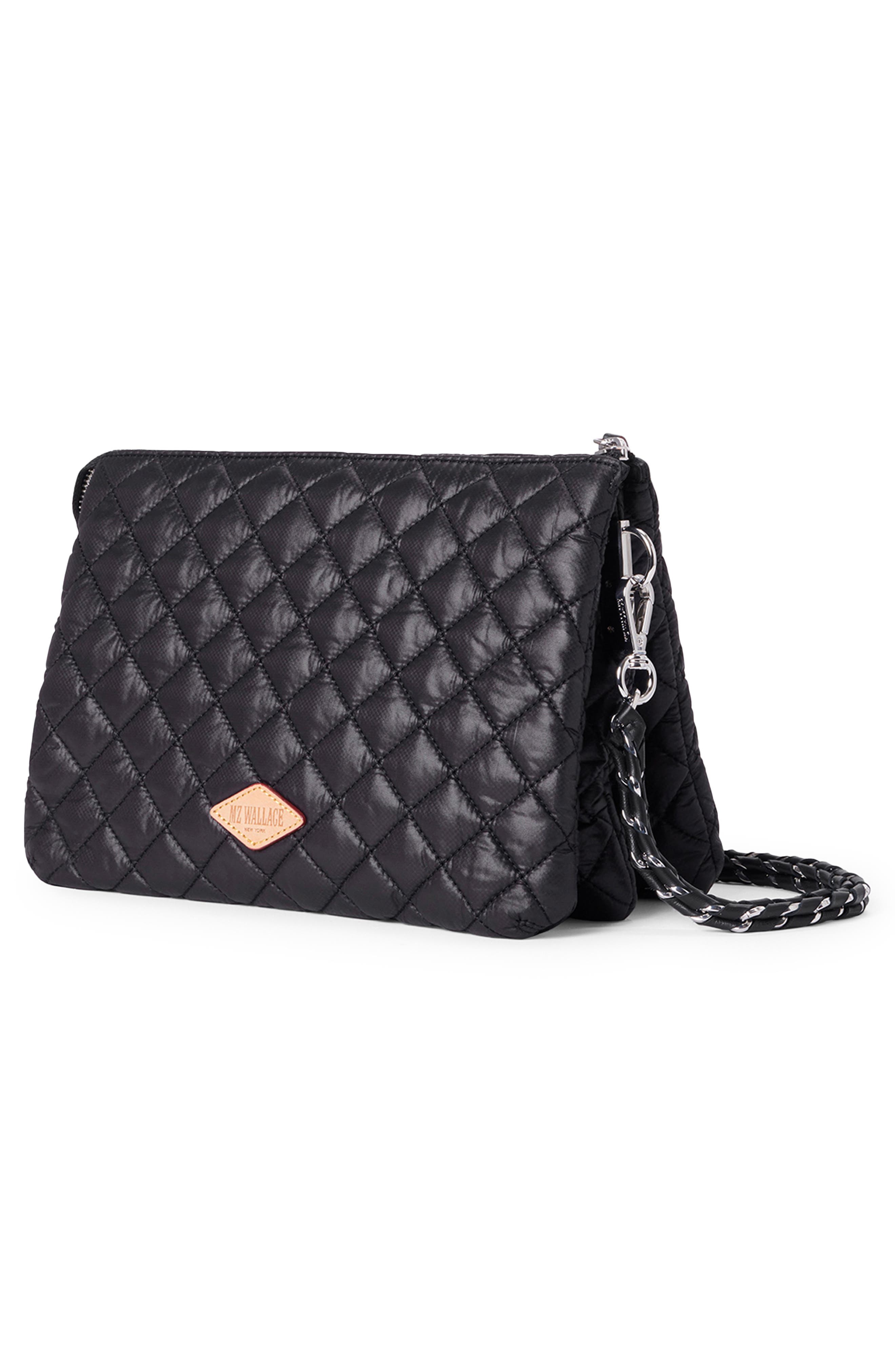 MZ Wallace Large Crosby Pippa Quilted Crossbody Bag, Alternate, color, 
