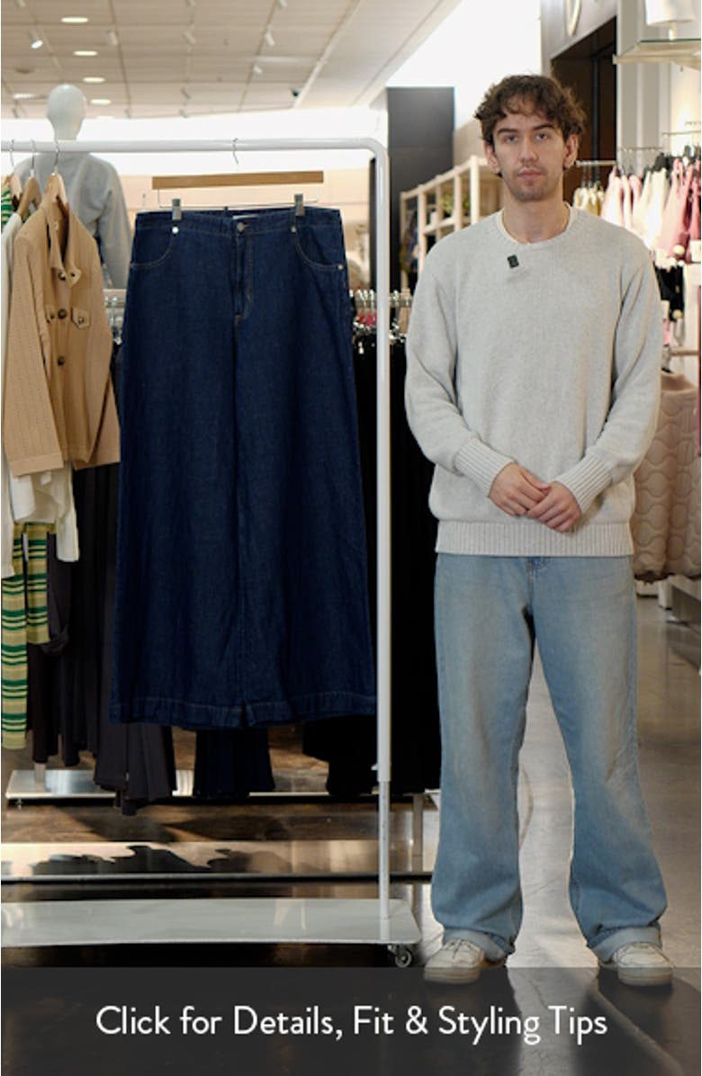 Dillon Mid Rise Wide Leg Jeans, sales video thumbnail