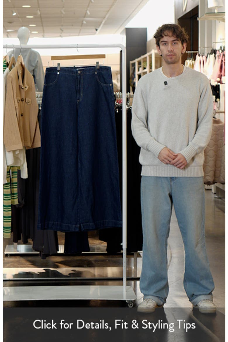 Dillon Mid Rise Wide Leg Jeans video