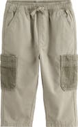 NEXT Kids' Cotton Corduroy Cargo Pants