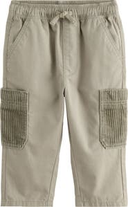 NEXT Kids' Cotton Corduroy Cargo Pants