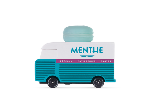 Blue Macaron Van