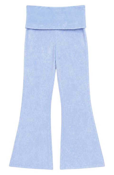 Kids' Foldover Flare Leg Pants