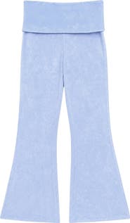 PixieLane Kids' Foldover Flare Leg Pants