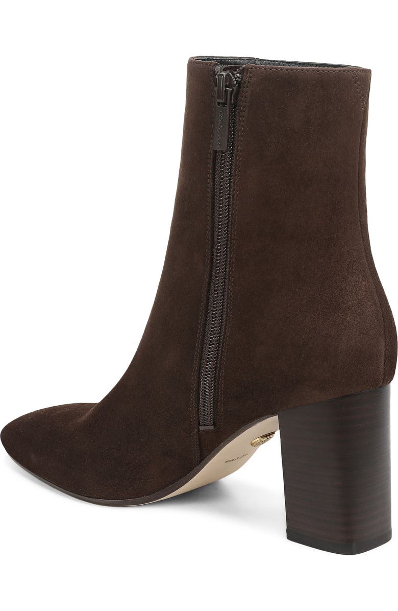 Veronica Beard Cassina Block Heel Bootie, Alternate, color, Espresso