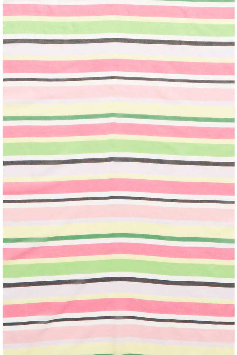 park stripe cotton & silk scarf, Alternate, color, FRESH WHITE