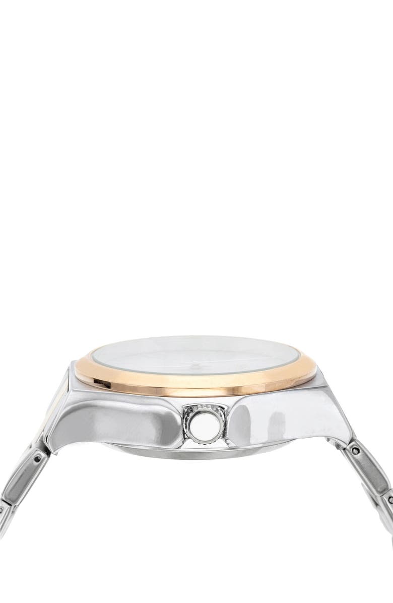 I TOUCH iTouch Connected Hybrid Smartwatch Fitness Tracker: Two Toned Metal Strap, 38mm, Alternate, color, 