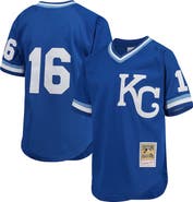 Mitchell & Ness Youth Mitchell & Ness Bo Jackson Royal Kansas City Royals Cooperstown Collection Mesh Batting Practice Jersey