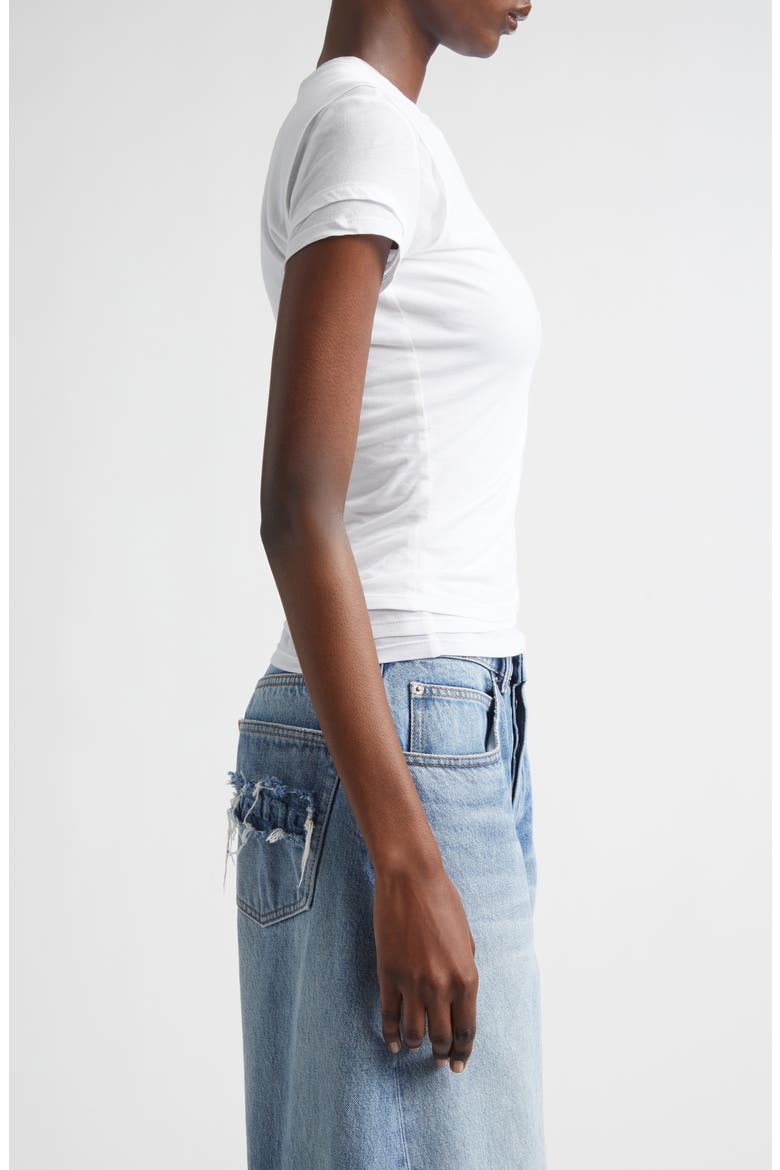 Layered T-Shirt, Alternate, color, WHITE