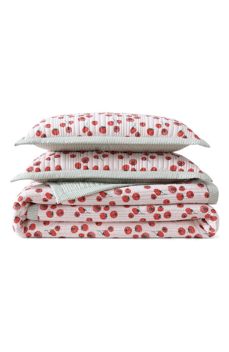 Peri Home Tomayto-Tomahto Quilt & Sham Set, Main, color, 