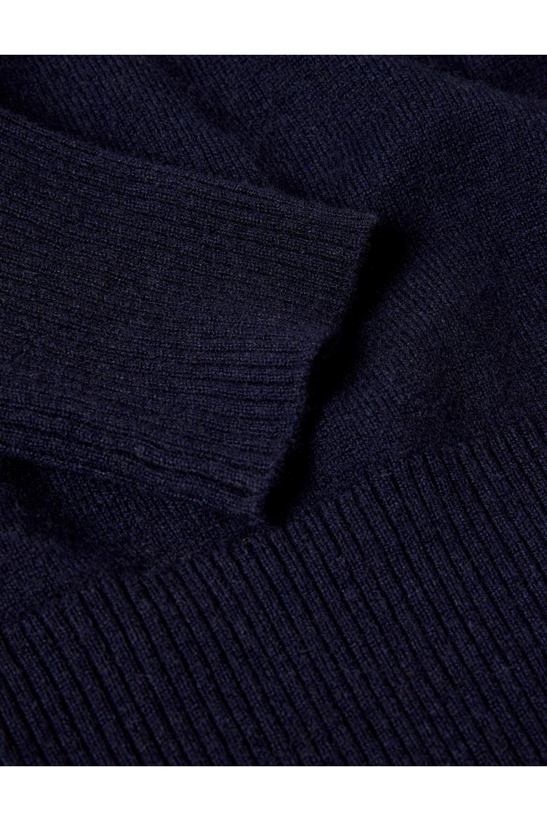 Seam Crew Neck Jumper, Alternate, color, Navy