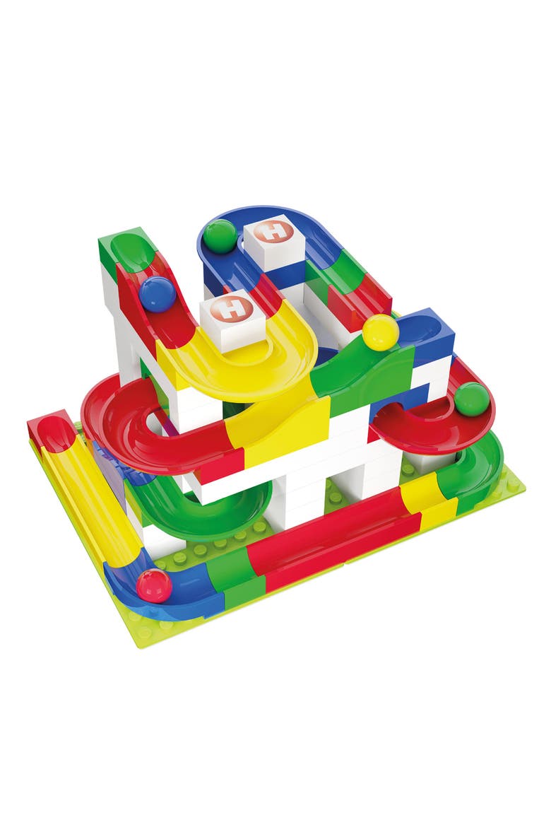Marble Run 123 Piece Starter Building Box Set, Main, color, Multi