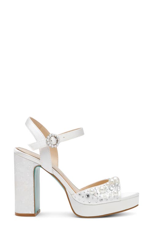 BETSEY JOHNSON BETSEY JOHNSON AVIAN PLATFORM SANDAL