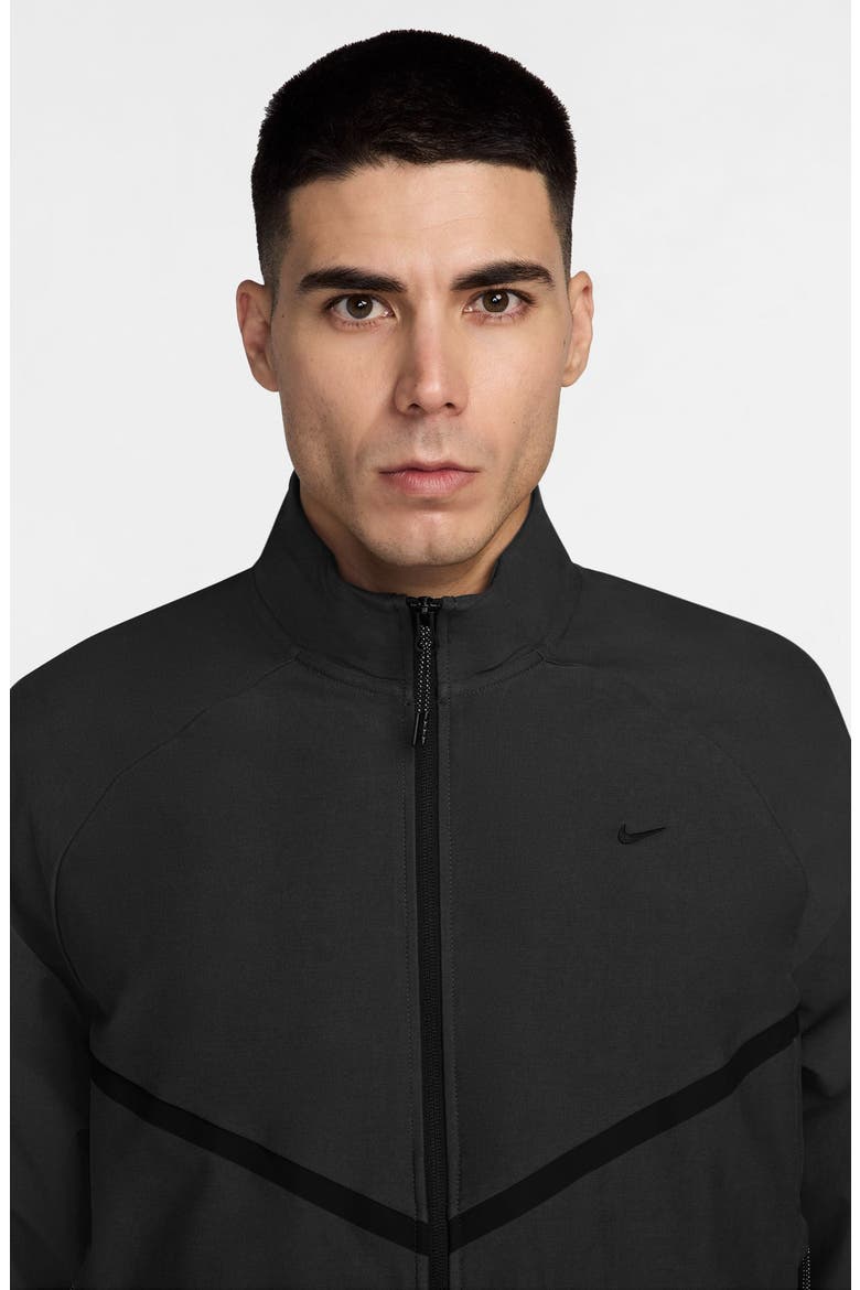 Shori Tech Track Jacket, Alternate, color, BLACK/BLACK