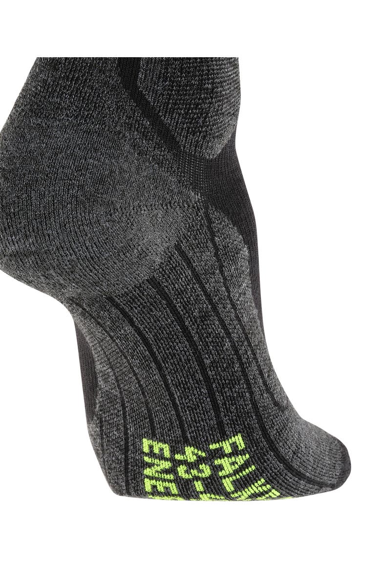 SK Compression Wool Ski Socks, Alternate, color, Black-Lightning, W2