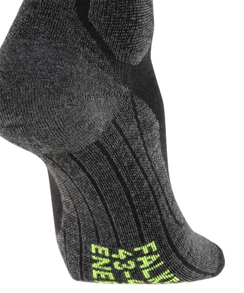 Falke Sk Compression Wool Ski Socks In Black