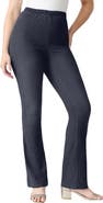Roaman's Plus Size Comfort Stretch Bootcut Jean