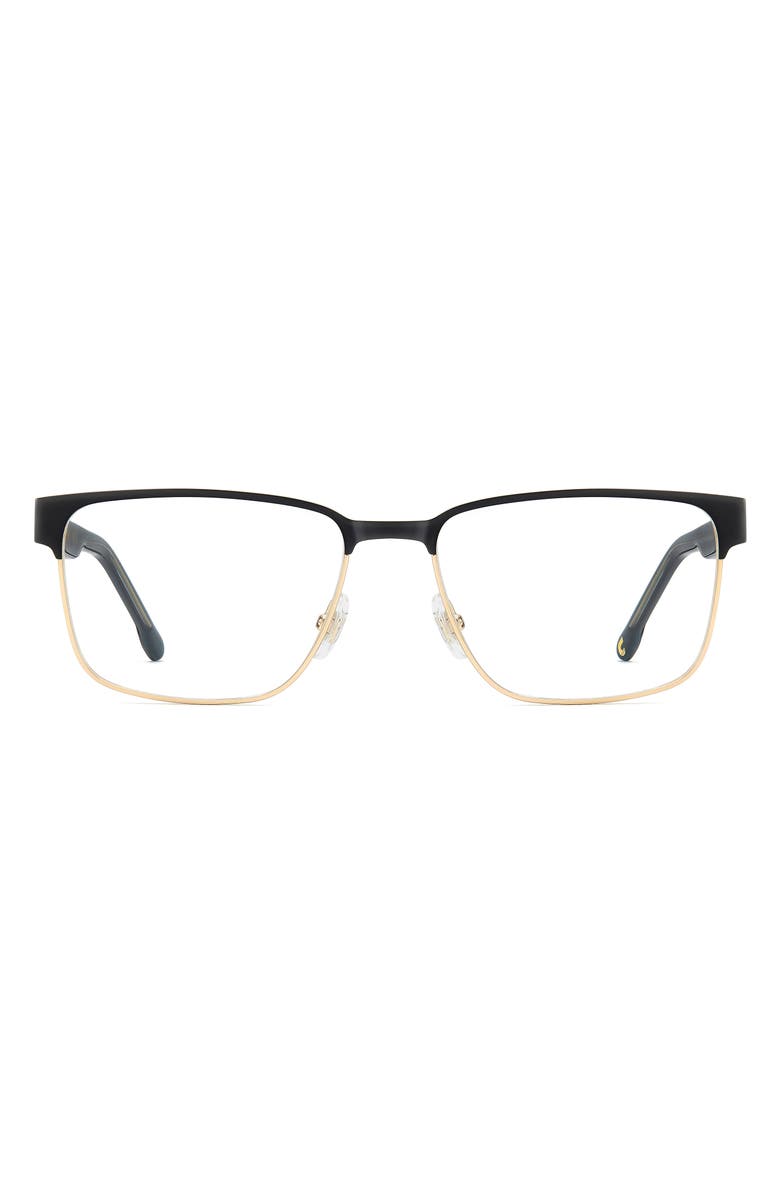Carrera Eyewear 56mm Rectangular Optical Glasses, Main, color, 