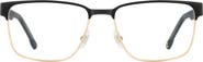 Carrera Eyewear 56mm Rectangular Optical Glasses